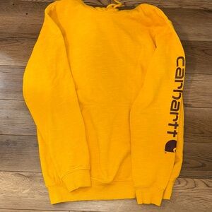 Carhartt Men's Bright Yellow Sweatshirt